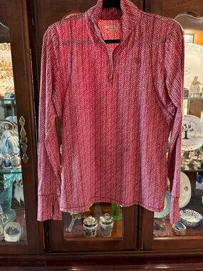 Ariat Tek 🐎Long Sleeve 1/4 Zip Top~Large